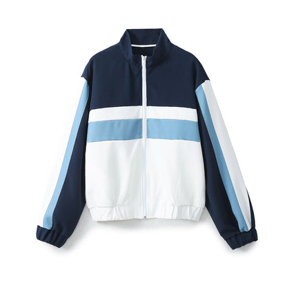 Stripe Jogging Pants 2 Pieces Set With Side Stripe Detail, Casual Streetwear Pant Co-ord Set In Elastane
