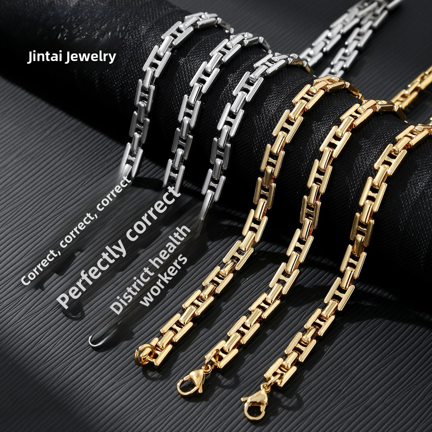 U Shape Necklace In Steel Color Featuring 304 Stainless Steel Pendant With Titanium Steel Chain And Electroplated Finish, Unisex