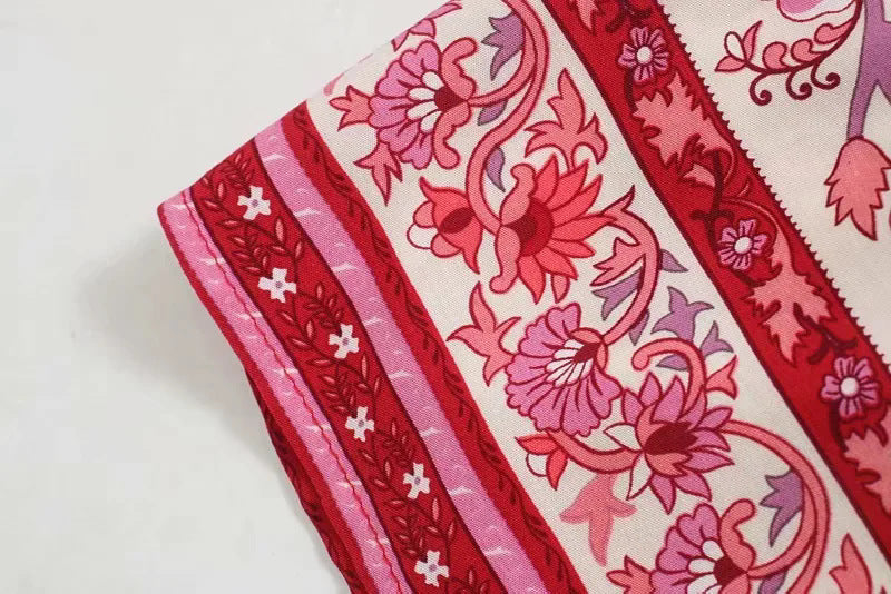 Streetwear Printing Skirt In Artificial Cotton For Spring Featuring Embroidery Craftsmanship