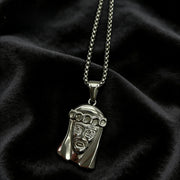 Steel Color Pendant + 3mm*55cm Pearl