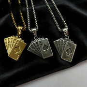 Retro Color Pendant + 3mm*55cm Pearl