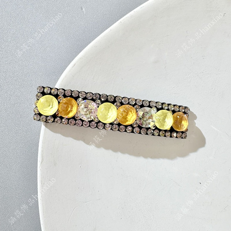 Original Design BB Clips Hairpin For Women With Rhinestones, Ideal For Spring