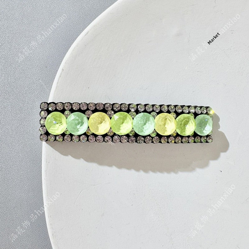 Original Design BB Clips Hairpin For Women With Rhinestones, Ideal For Spring