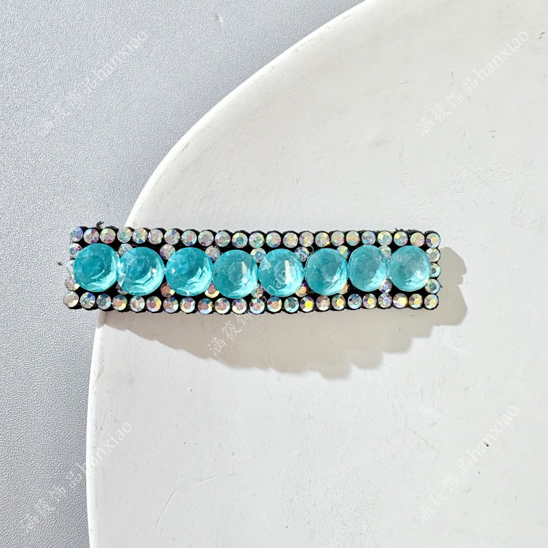 Original Design BB Clips Hairpin For Women With Rhinestones, Ideal For Spring