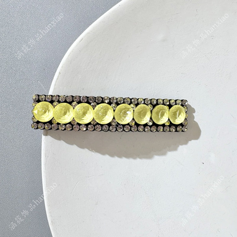 Original Design BB Clips Hairpin For Women With Rhinestones, Ideal For Spring