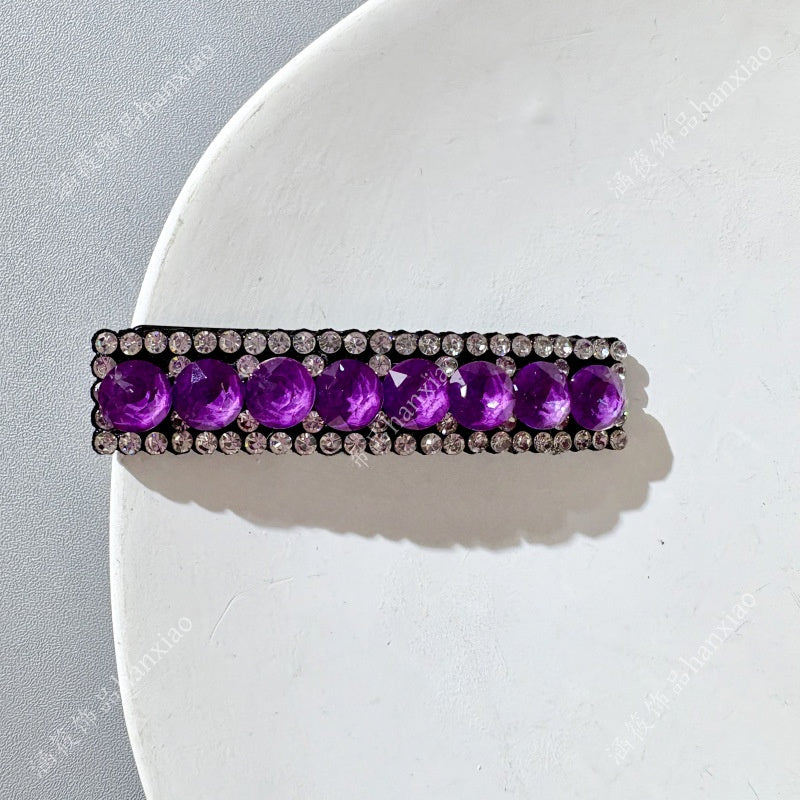 Original Design BB Clips Hairpin For Women With Rhinestones, Ideal For Spring