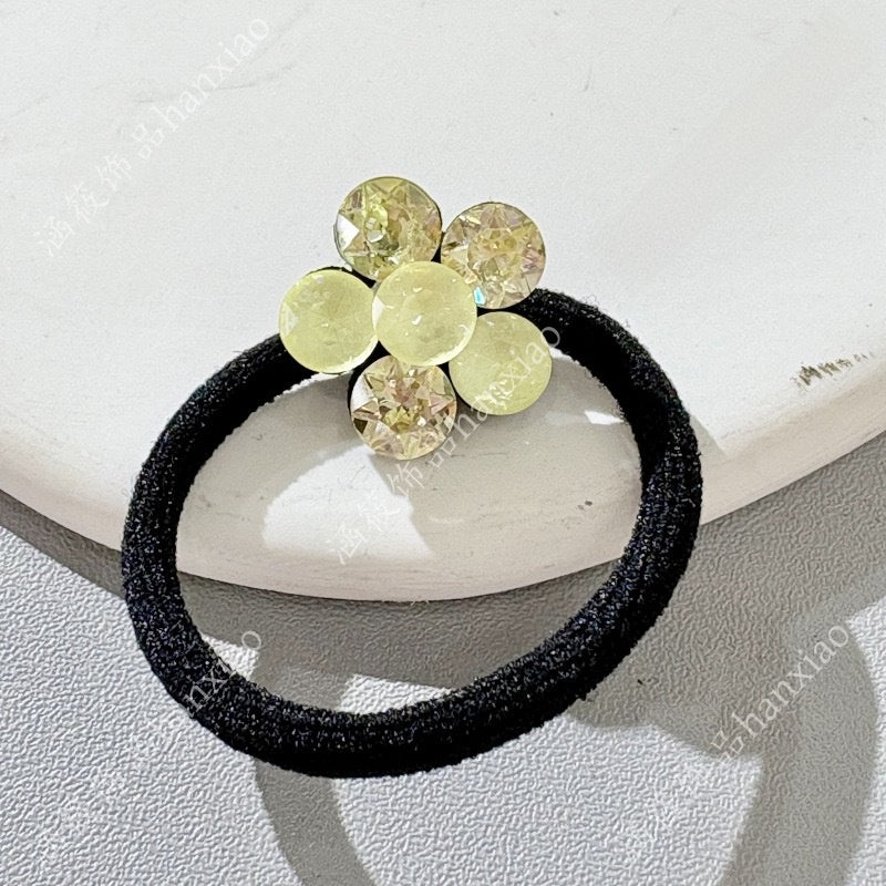 Original Design Fish BB Clips Hairpin For Women With Rhinestones In Purple
