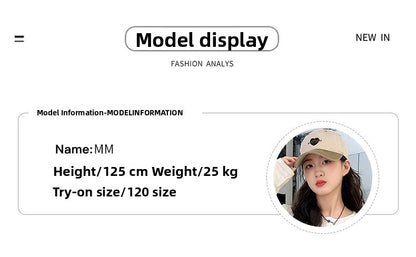 Solid Color Casual Cotton Blend Children's Pants For Girls With Embroidery, Full Length And Stretchy Fit