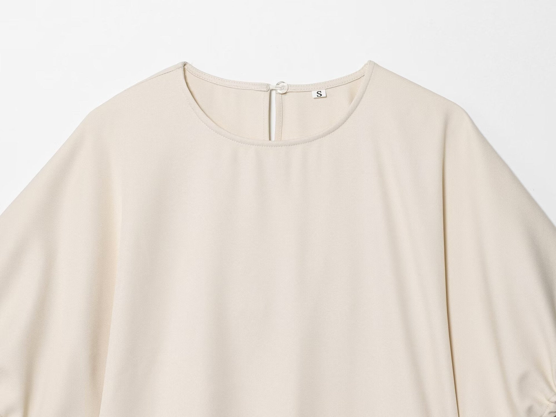 Casual Wide Leg Full Length Pants In Polyester Fabric With Puff Sleeve Detail, Inelastic For Autumn Wear