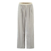 Blue Striped Trousers