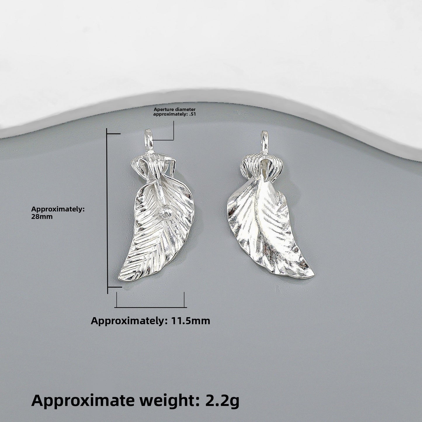925 Sterling Silver Flowers Pendant With Crystal Inlay, Electroplated Finish, Cartoon Style Jewelry Accessory