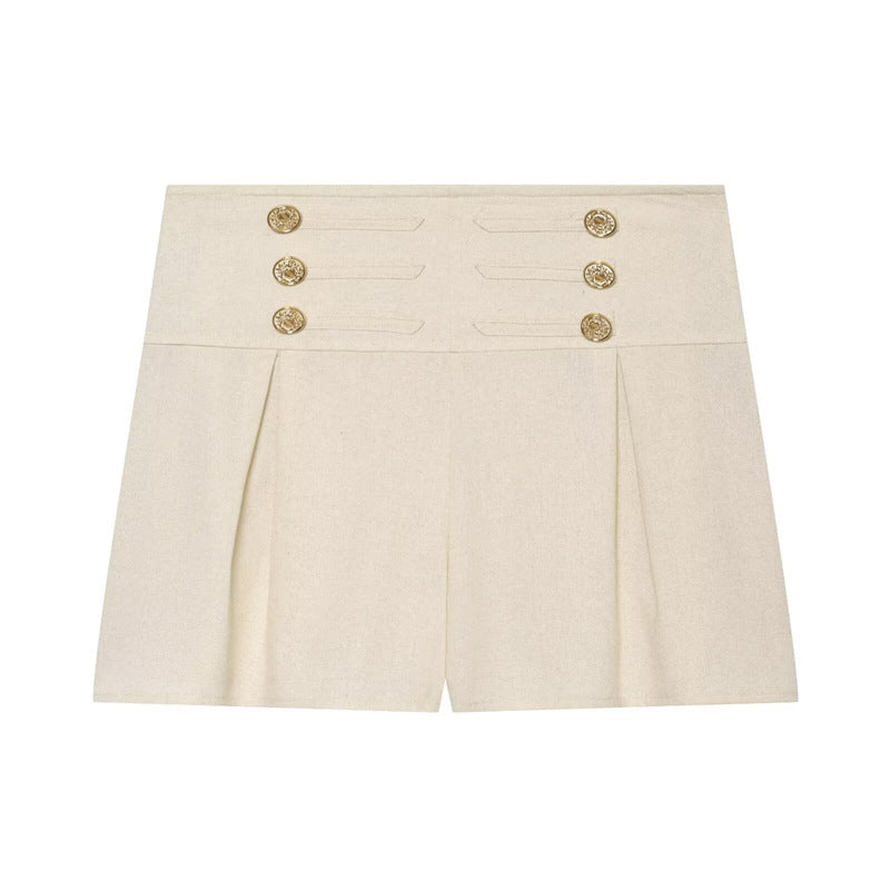 Solid Color Sleeveless Streetwear Shorts Co-ord Set In Polyester With Tie Detail, 2 Pieces Set