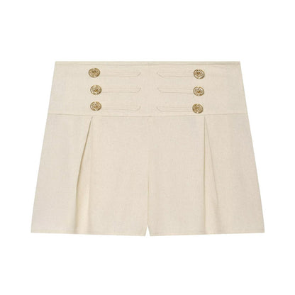 Solid Color Sleeveless Streetwear Shorts Co-ord Set In Polyester With Tie Detail, 2 Pieces Set