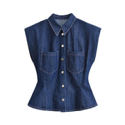 Navy Blue Top