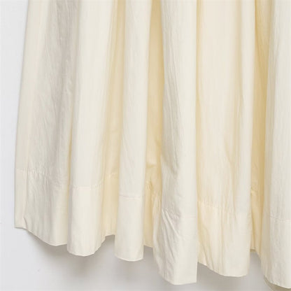 Solid Color Casual Polyester Summer Skirt Featuring Asymmetrical Craft With Loose Fit In Irregular Skirt Style