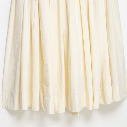 Solid Color Casual Polyester Summer Skirt Featuring Asymmetrical Craft With Loose Fit In Irregular Skirt Style