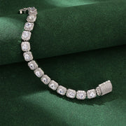 Sugar Cube Bracelet - White Gold - 8inch