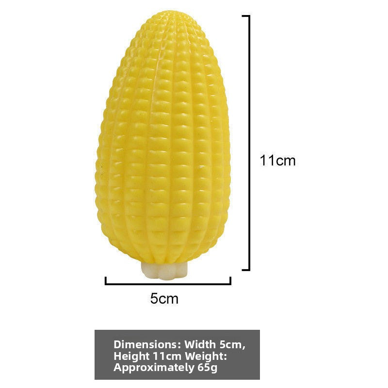 Novelty Corn Squishy Toy Made Of Soft TPR Material, Fun Prank Toy For Stress Relief And Sensory Play
