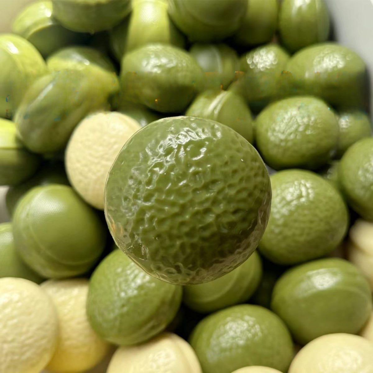 Handmade Squishy Toy Made Of TPR Material, Grass Green Stress Relief Toy