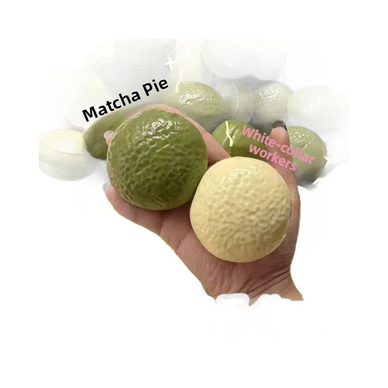 Handmade Squishy Toy Made Of TPR Material, Grass Green Stress Relief Toy