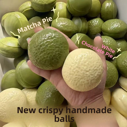 Handmade Squishy Toy Made Of TPR Material, Grass Green Stress Relief Toy