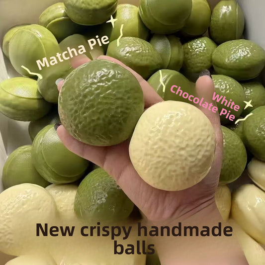 Handmade Squishy Toy Made Of TPR Material, Grass Green Stress Relief Toy