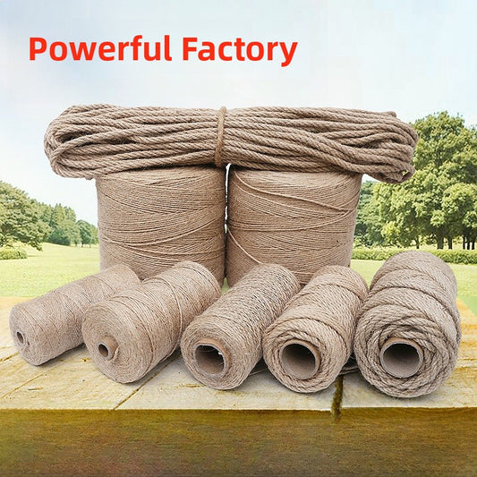 Vintage Style Decorative Braided Rope In Beige, Made From Durable Linen Thread For Event & Party Supplies
