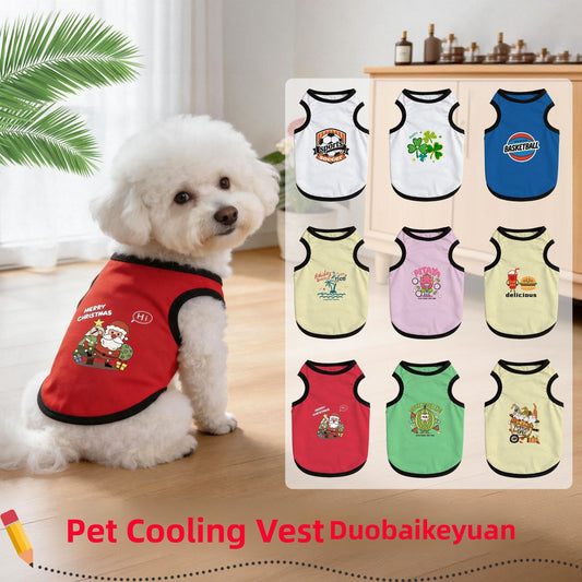Halloween Pattern Pet Clothing For Dogs In Polyester, Perfect For Spring Season