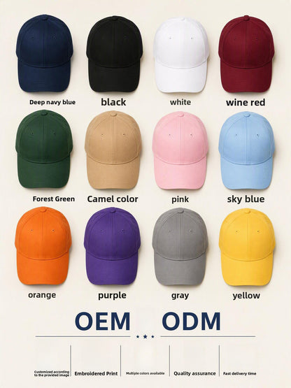 Gorra De Béisbol Para Adultos Con Patrón De Halloween, Visera Curva, Protección UV Y Algodón