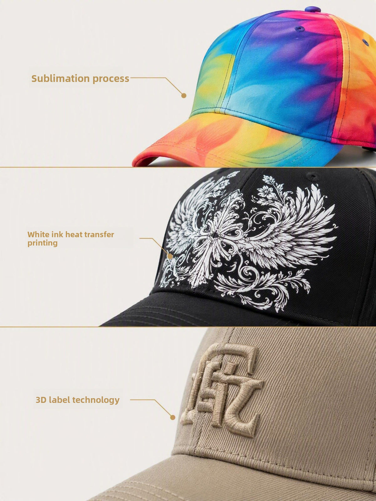 Gorra De Béisbol Para Adultos Con Patrón De Halloween, Visera Curva, Protección UV Y Algodón