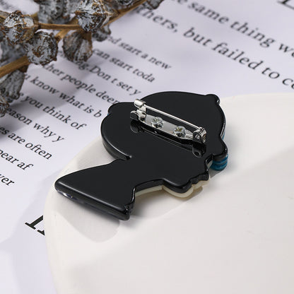 Pin De Yakli Con Diseño Resumen, Accesorio Elegante Y Distintivo Para Coleccionistas Y Moda