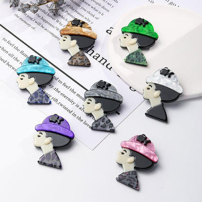 Pin De Yakli Con Diseño Resumen, Accesorio Elegante Y Distintivo Para Coleccionistas Y Moda