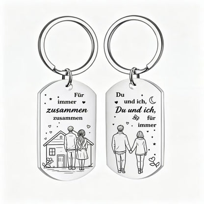 Llaveros De Acero Inoxidable 304 Para Día De San Valentín, Accesorios Perfectos Para Regalar En Esta Fecha Especial