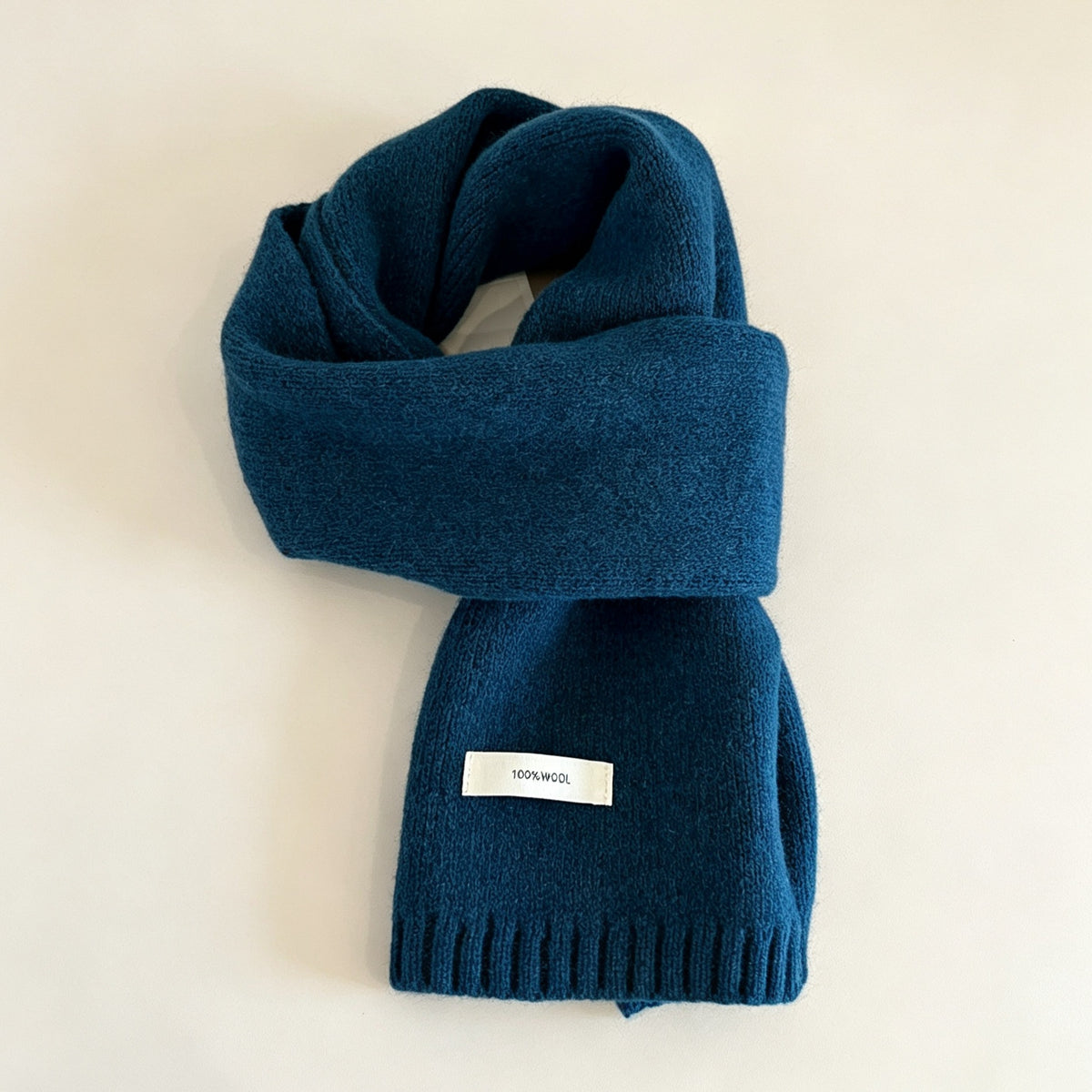 Bufanda De Lana Para Mujer En Patrón Cuadrilátero, Disponible En Rojo Para Invierno