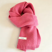 Bufanda rosa