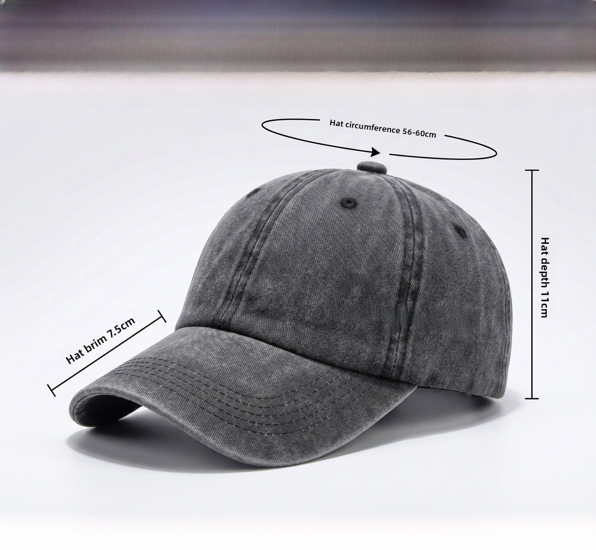 Gorra De Béisbol Para Mujer Estilo Vintage Con Visera Curva, Protección UV, En Algodón Con Diseño De Letra