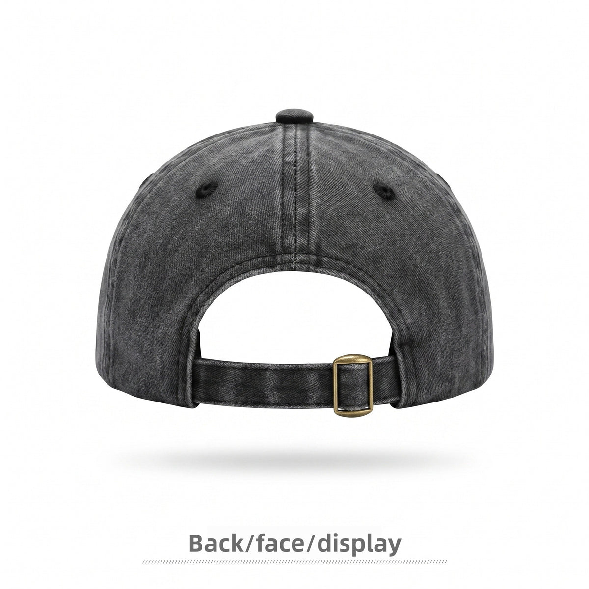 Gorra De Béisbol Para Mujer Estilo Vintage Con Visera Curva, Protección UV, En Algodón Con Diseño De Letra