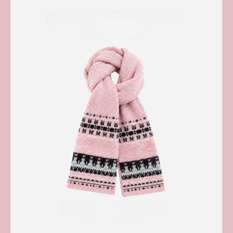 Bufanda A Cuadros Para Mujer En Color Rojo, Confeccionada Con Un Tejido Suave Que Imita El Cachemir, Ideal Para Las Estaciones De Otoño E Invierno.