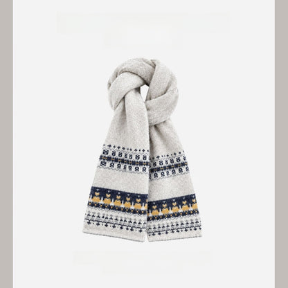 Bufanda A Cuadros Para Mujer En Color Rojo, Confeccionada Con Un Tejido Suave Que Imita El Cachemir, Ideal Para Las Estaciones De Otoño E Invierno.