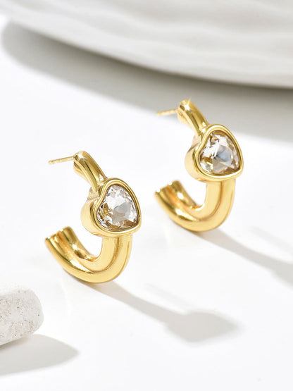 Heart Shape Earrings Accessories