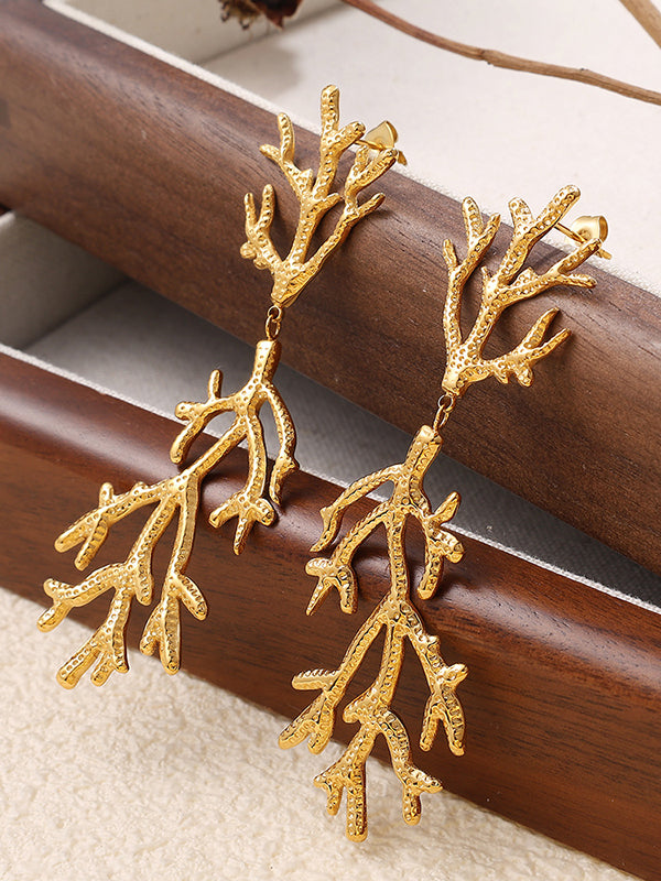 Geometric Drop Earrings