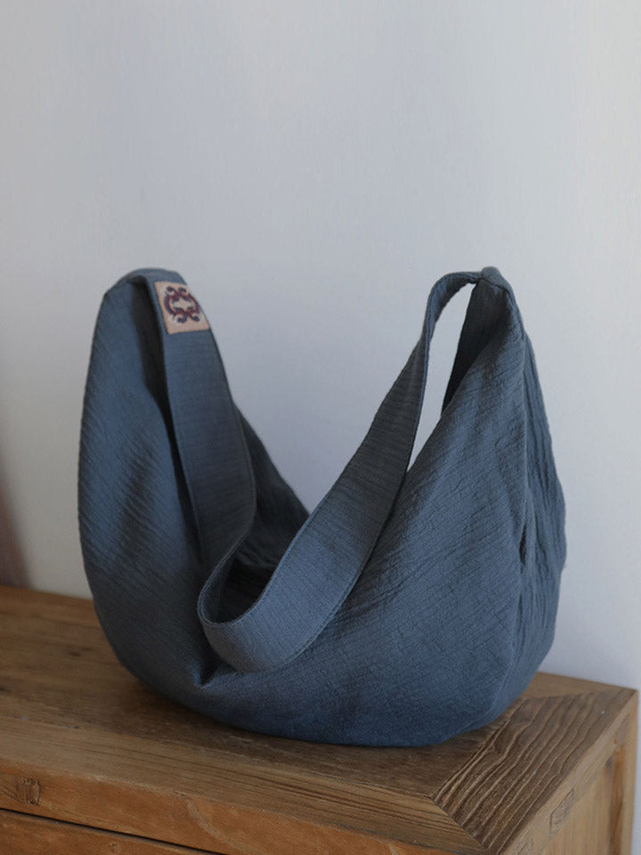 Retro Artistic Large Capacity Crossbody Bag