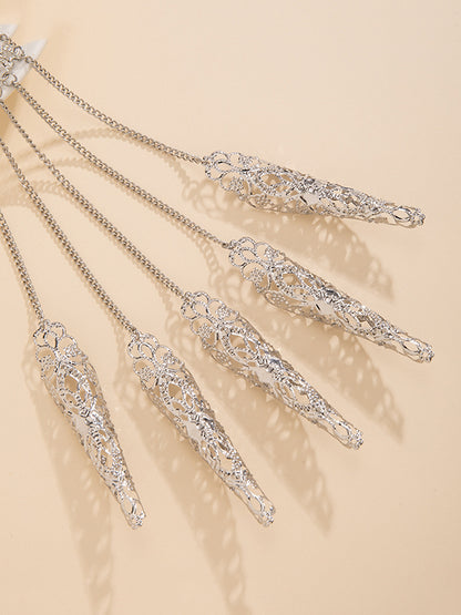 Chains Geometric Hollow Nail Protectors