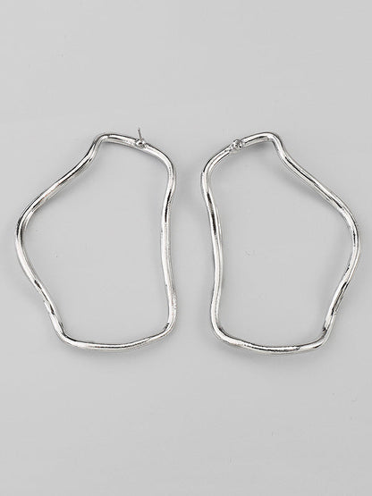 Normcore Geometric Drop Earrings