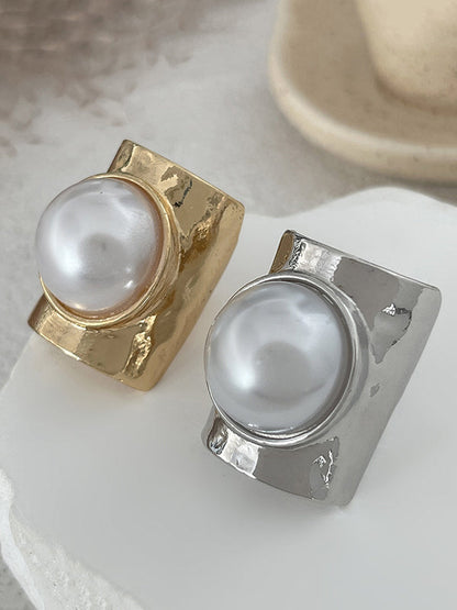 Geometric Shiny Rings Accessories