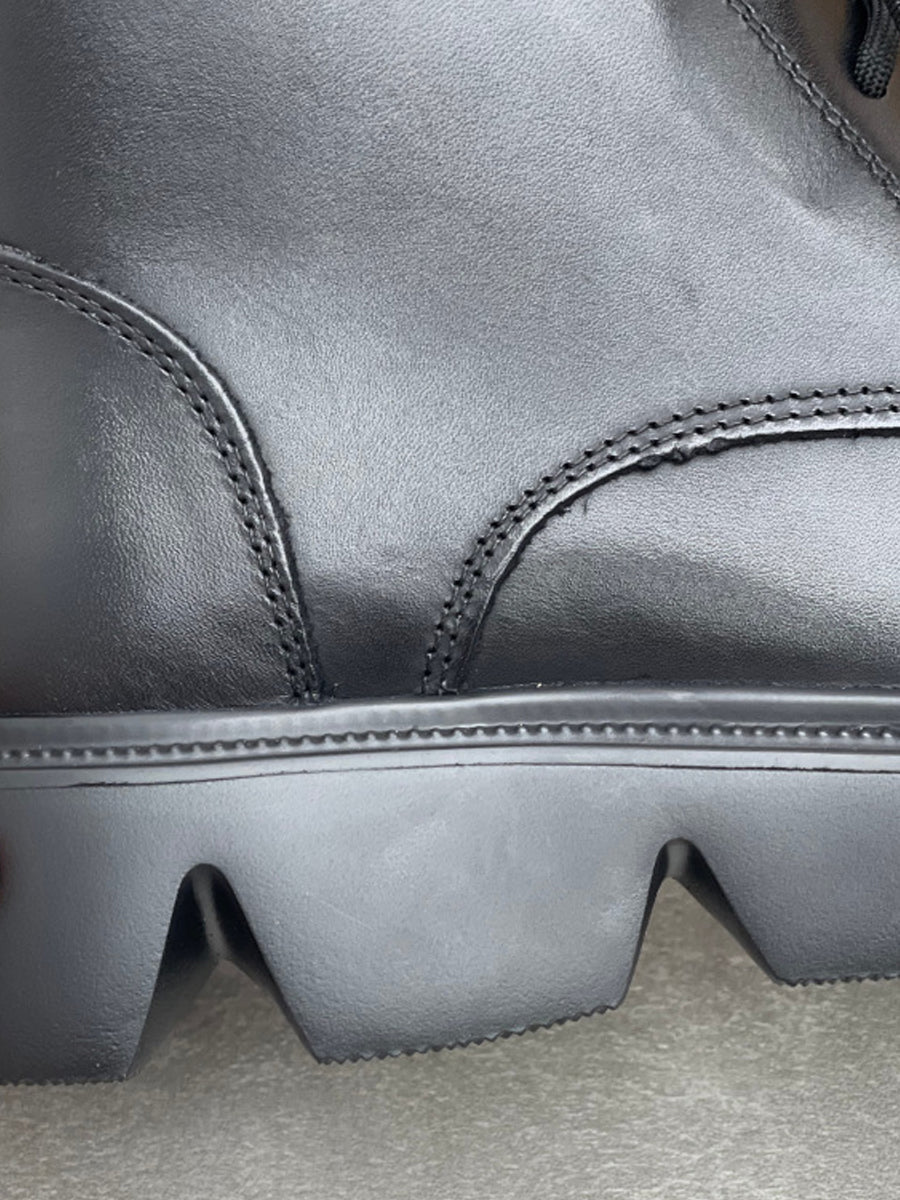 Women Vintage Genuine Pure Colo Ankle Boots