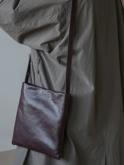 Vintage Soft Leather Shoulder Bag