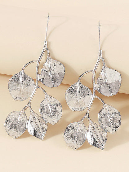 Leaves Shape Earrings Accessories