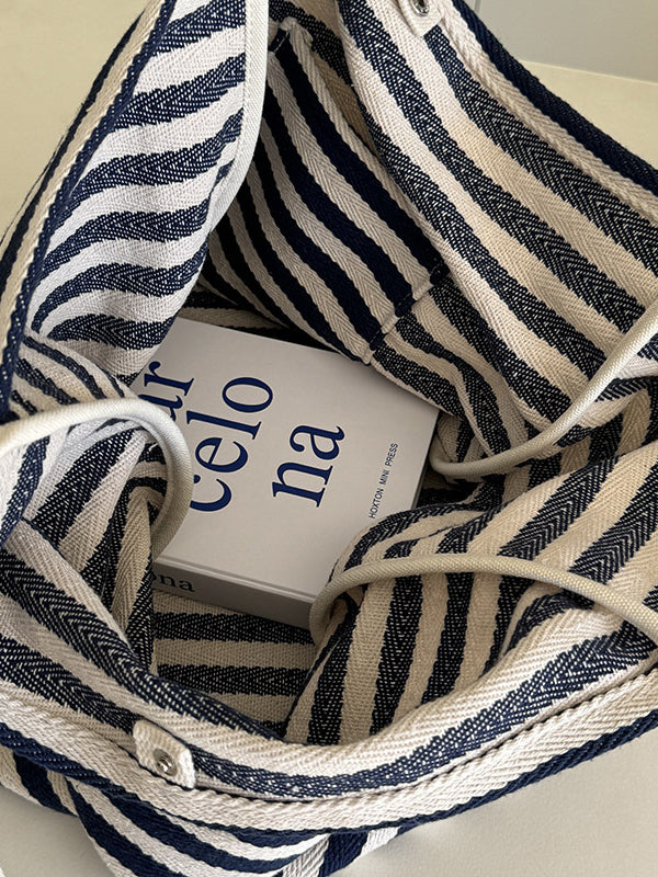 Split-Joint Striped Bags Handbags Shoulder Bags