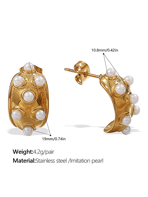 Geometric Drop Earrings